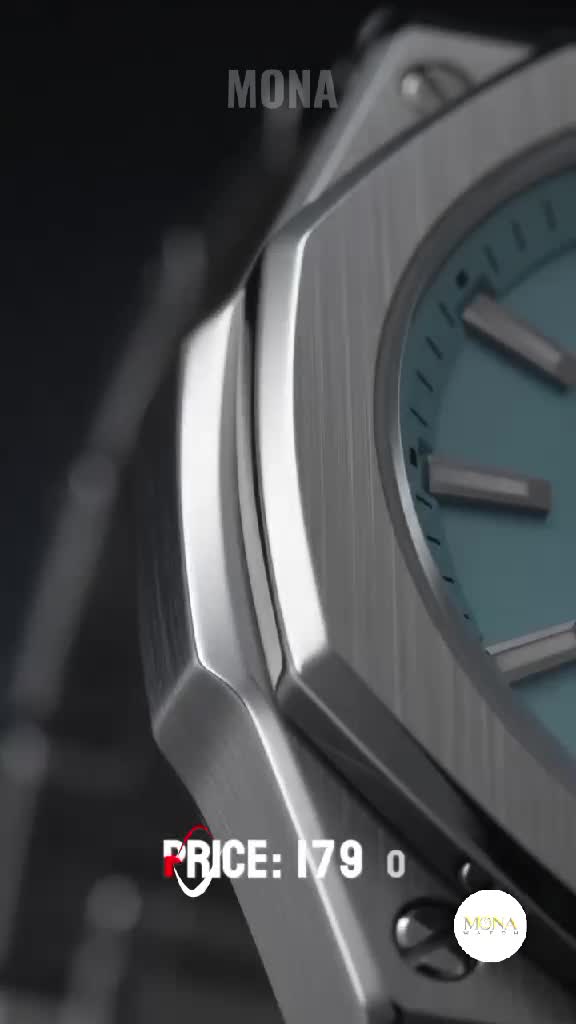 Titan Millioner watch AI product animation still